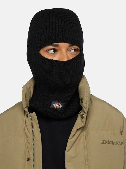 Beanie Unisex Σκούφος με Rib Πλέξη σε Μαύρο χρώμα