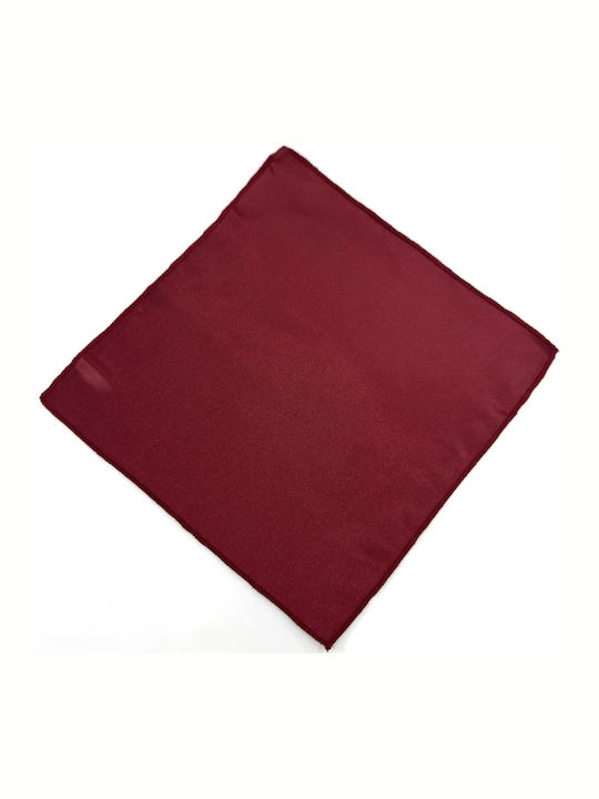 Legend Accessories Σετ Ανδρικής Γραβάτας Μονόχρωμη σε Μπορντό Χρώμα