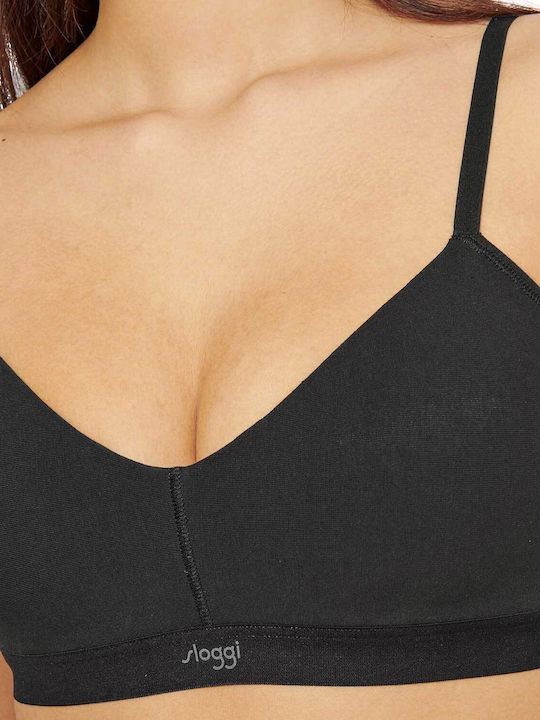 Sloggi Ever Schwarz Damen Bralette-BH