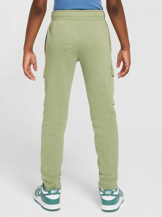 Nike Kids Sweatpants Oil Green