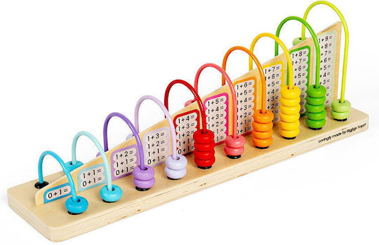 Big Jigs Abacus made of Wood for 3+ years Years Old