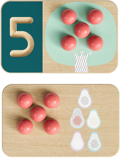 Topbright Fruit Trees Educational Game Knowledge made of Wood for 3+ years Years Old