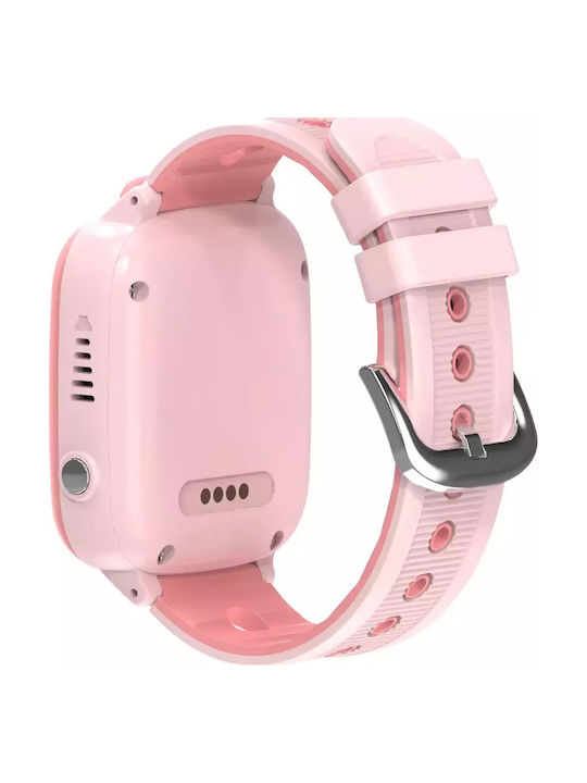 Nubi Παιδικό Smartwatch 4G με Κάμερα Ροζ