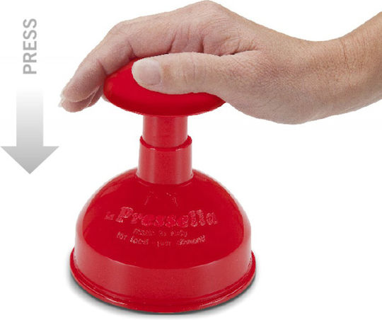Hamburgerpresse 9cm Pressella Kunststoff N170 004.001.170 Rot Kunststoff