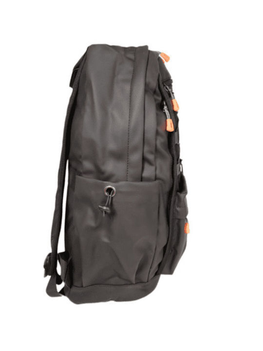 Mcan Men's Fabric Backpack Waterproof Black