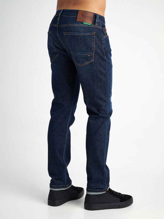 Hardy Men's Elastic Jeans Pants with Regular Straight Fit Jeans