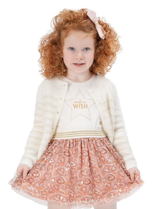 Energiers Kids Dress Tulle Long Sleeve Embrime