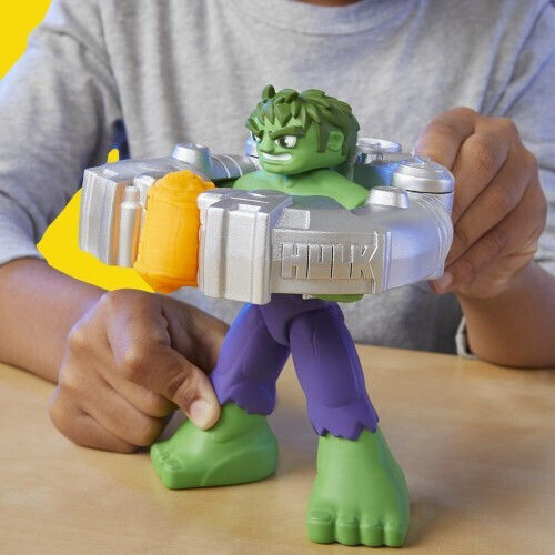 Hasbro Play-Doh Plasticine - Marvel Hulk Smash And Squish Game for 4+ Years