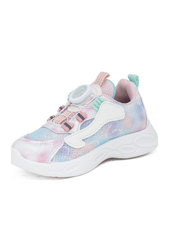Παιδικά Sneakers με Σκρατς Ροζ