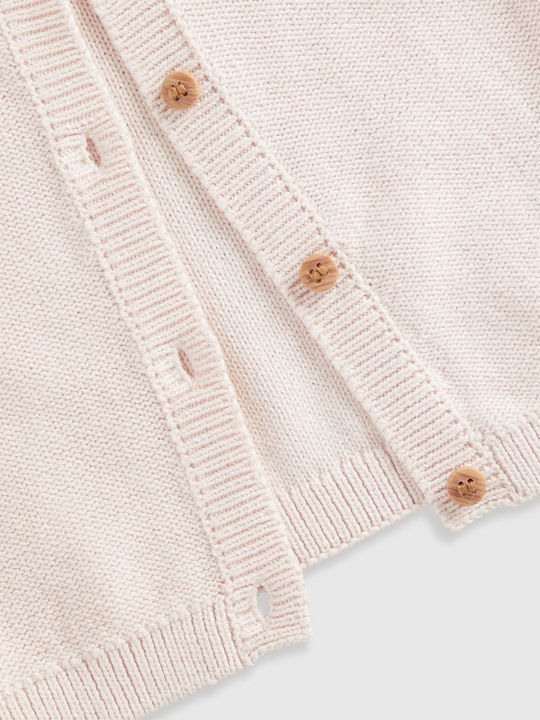 Cardigan pentru copii De bumbac Roz