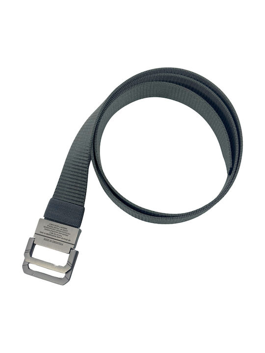 Largă Curea Bărbătească Curea de webbing Gri