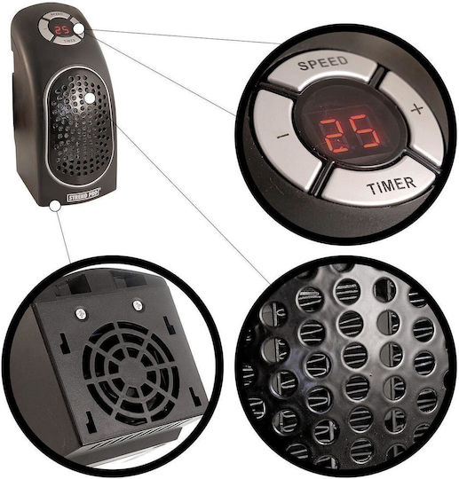 Strend Pro Mini heater Keramik Heizlüfter Wand 400W