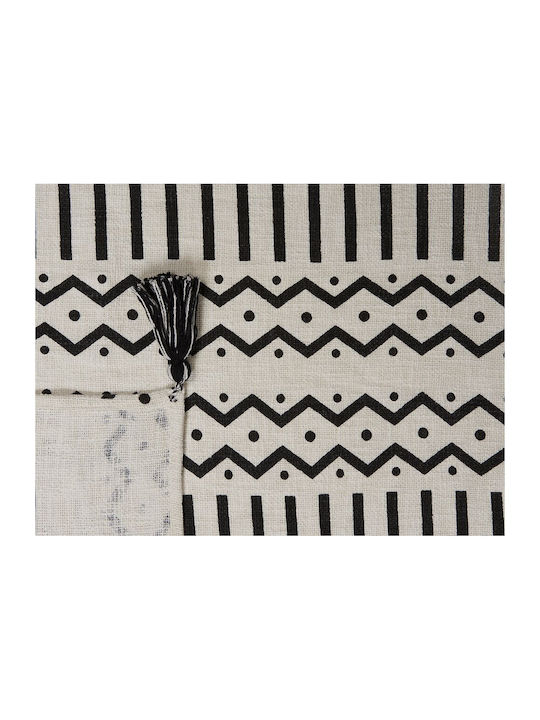 Beliani Ριχτάρι Πολυθρόνας 130x180εκ. Black-White