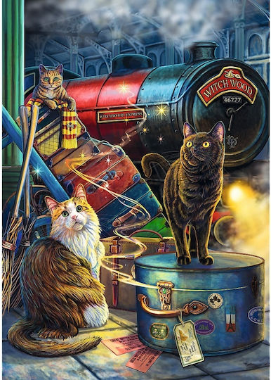 Puzzle Trefl 1000 Premium Plus Expresul Vrăjitorului