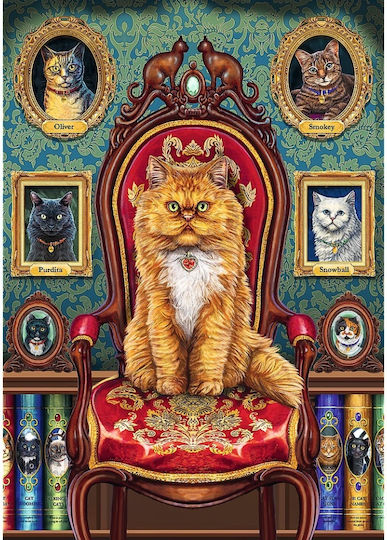 Trefl Puzzle 1000 Premium Plus Iubitor de Pisici
