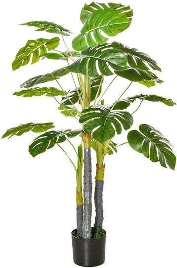 Plantă Artificială în Ghiveci Monstera Green 120cm