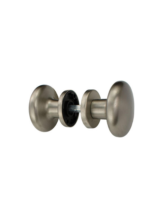 Viobrass Knob Front Door Black
