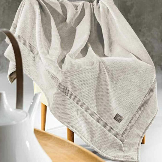 Guy Laroche Rubicon Cuvertură Pentru Canapea 3 Locuri 170x300 cm Sand