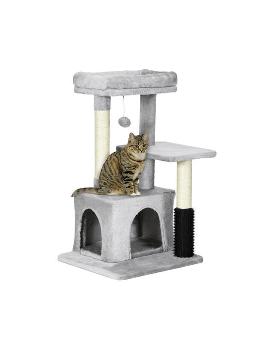 Cat Scratching Post Cat Trees Gray 48x48x85cm.