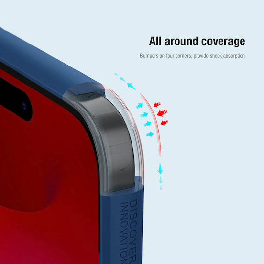 Nillkin Super Frosted Shield Pro Umschlag Rückseite Kunststoff Schwarz (iPhone 15 Pro)