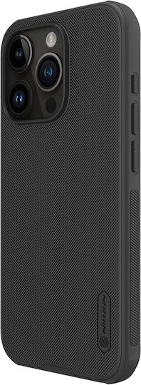 Nillkin Super Frosted Shield Pro Umschlag Rückseite Kunststoff Schwarz (iPhone 15 Pro)