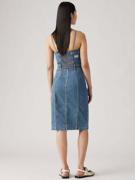 Levi's Midi Dress Denim Denim