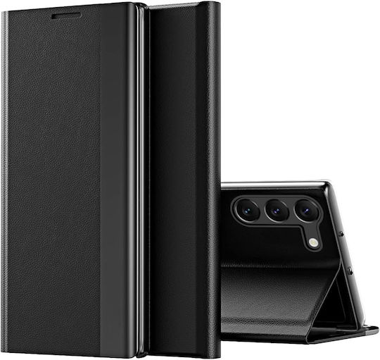 Hurtel Книга Пластмаса Черен (Samsung S24)