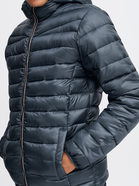 Μπουφάν Puffer Orion Blue (μπλε/γκρι)