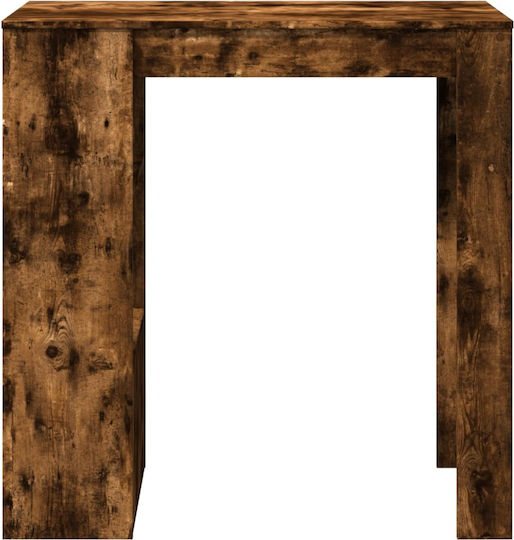 Τραπέζι Μπαρ Ξύλινο Καπνιστή Δρυς 102x50x103.5εκ.