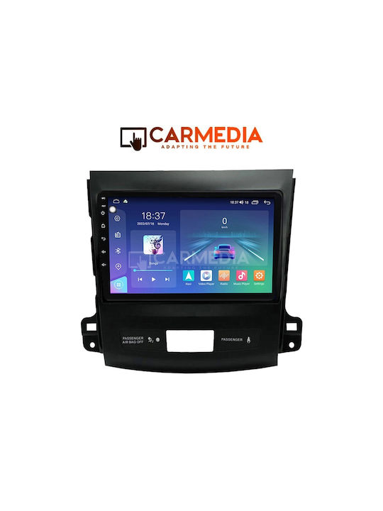 Carmedia Автомобилна Аудио Система (Блутут/USB/WiFi/GPS/Apple-Carplay/Android-Auto) с Тъчскрийн 9"