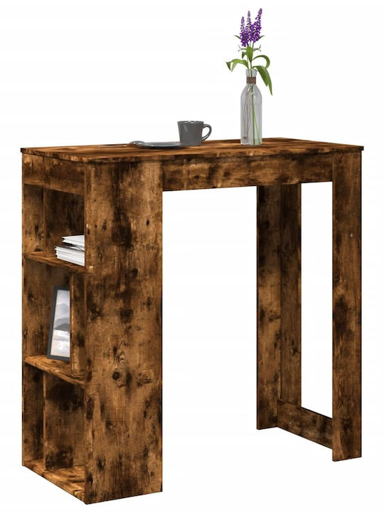 Table Bar Wooden Smoky Oak 102x50x103.5cm