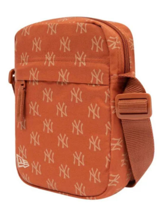 Monogram Side Geantă pentru bărbați De umăr / tip crossbody Tabac maro