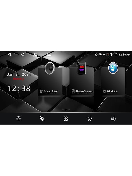Nakamichi Car Audio System for BMW X1 (E84) 2009-2014 (Bluetooth/USB/WiFi/GPS/Apple-Carplay/Android-Auto) with Touch Screen 10"
