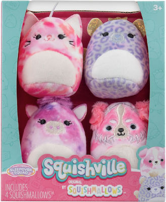 Squishville 4 Pack S7 Sleepover Squad Toys