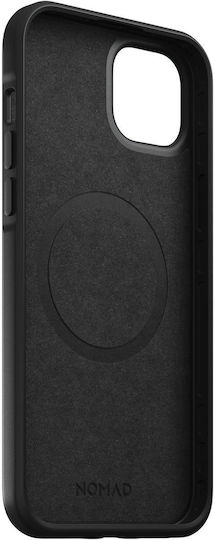 Nomad Modern Bumper Кожа 1.1мм Черен (iPhone 14 Plus)