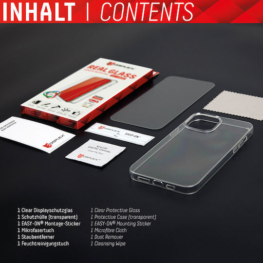 Displex Real Glass Tempered Glass (iPhone 17e / 16e / 14 / 13 / 13 Pro)