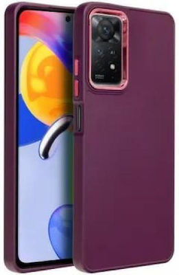 Forcell Frame Back Cover Purple (Redmi Note 11 / 11S 4G)