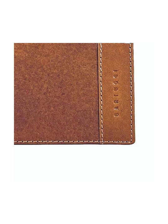 Bartuggi Men's Leather Wallet Camel