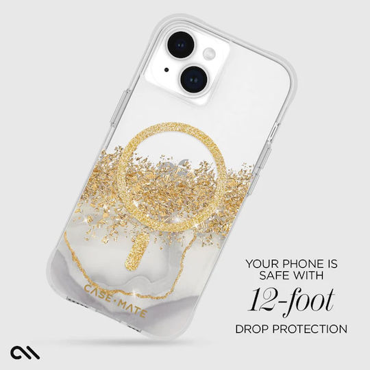Case-Mate Karat Umschlag Rückseite Kunststoff Gold (iPhone 15 Plus / 16 Plus)