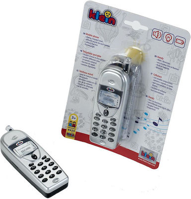 Klein Role Play Toy Κινητό Τηλέφωνο Silver for 3+ Years Old