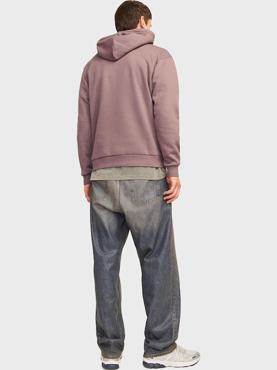 Sweatshirt with Hood Dusty Pink
