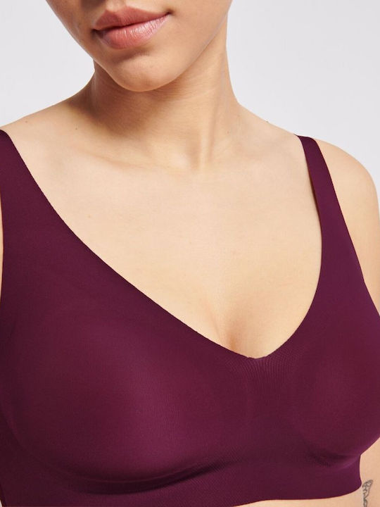 Sloggi Women's Bra without Padding Claret