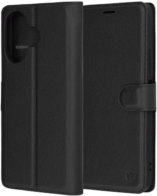 Techsuit Book Leather Black (Xiaomi Redmi 13, Poco M6 4G)