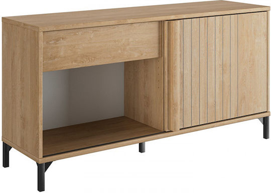 Ντουλάπι Γραφείου από MDF Faro Δρυς 135x40x70cm