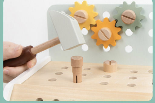 Classic World Mini Workbench από Ξύλο για 3+ Ετών 29τμχ