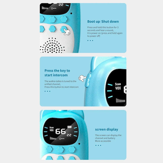 Παιδικά Walkie Talkies για 4+ Ετών 2τμχ