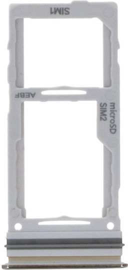 Sim Card Slot White for Galaxy A52, A52 5G, A72, A72 5G