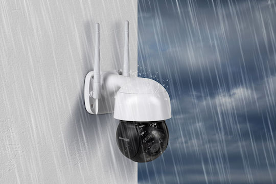 Kruger & Matz C60 IP Surveillance Camera Wi-Fi Full HD+ 5MP Waterproof with Two-Way Communication
