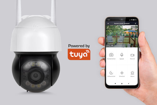 Kruger & Matz C60 IP Surveillance Camera Wi-Fi Full HD+ 5MP Waterproof with Two-Way Communication