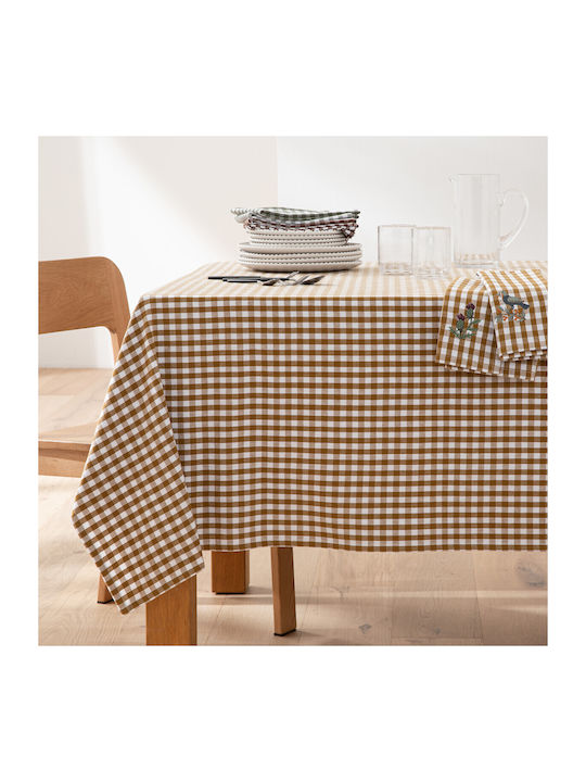 La Redoute Interieurs Tischtuch Braun 150x250cm
